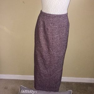 Plus Size Vintage Skirt (Burgundy)